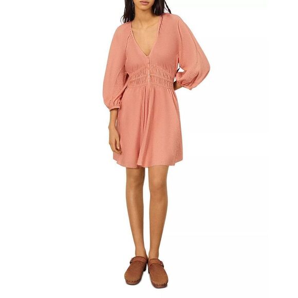 ba&sh Lova Mini Dress Sz 2 (M) - Picture 1 of 9